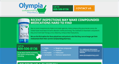 Desktop Screenshot of olympiapharmacy.net